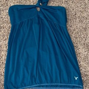 Teens blue halter